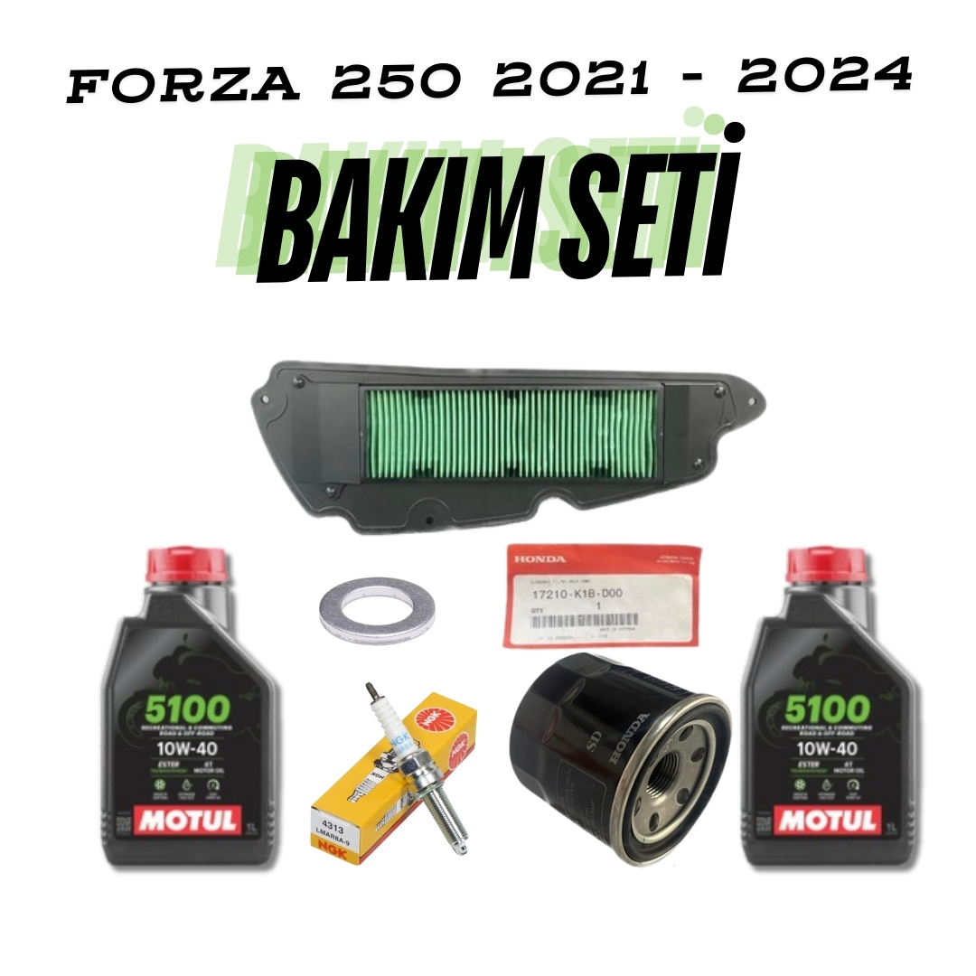 Honda Forza 250 Bakım Seti Premium 2021-2024