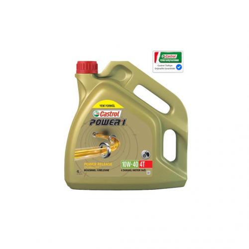 CASTROL 10W 40 4T MOTOR YAĞI POWER1 4L