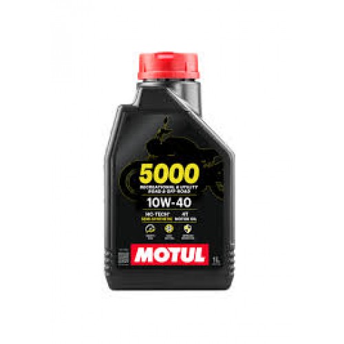 MOTUL 5000 MOTOR YAĞI 1 L [ LİTRE ] 10 W 40 10W40 4T