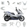 PCX 125 BEYAZ GRENAJ KAPORTA SETİ KOMPLE YAN SANAYİ 2021-2024