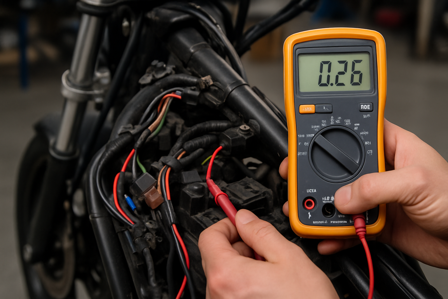 Motosiklet Elektrik Kaçağı Nasıl Tespit Edilir? | 2025 Kullanıcı Rehberi