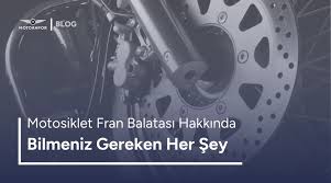 Motosiklet Fren Balataları: Araçlarınıza Uygun Balata Seçimi