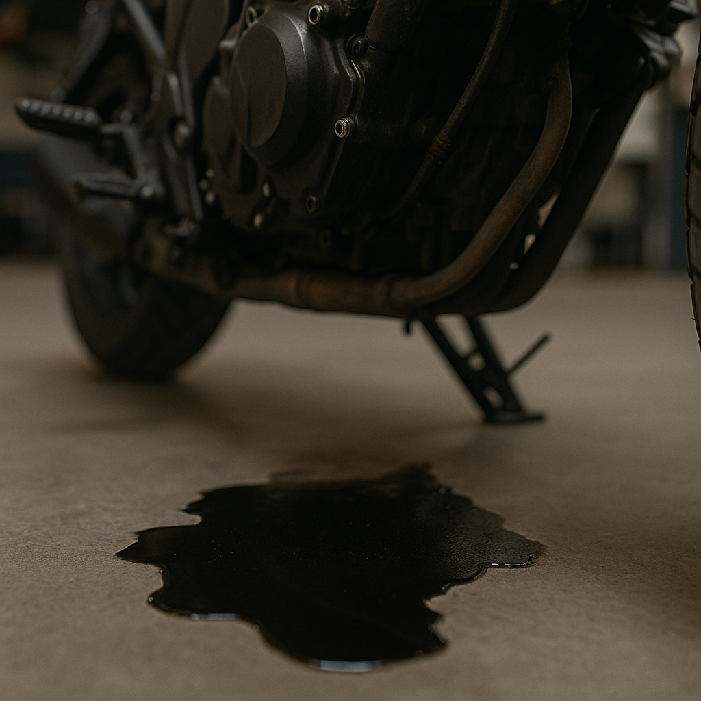 Motosiklet Yağ Kaçırırsa Ne Olur? Nedenleri ve Çözüm Önerileri