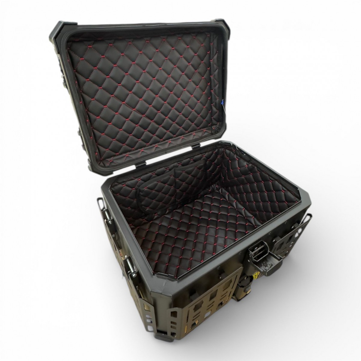 38l Adventure Alüminyum Motosiklet Top Case Siyah – Universal Arka Çanta Premium