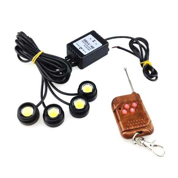 4 Led’li Kartal Gözü Uzaktan Kumanda Takımı