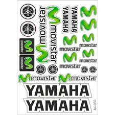 A4 Sticker Seti Movistar - Yamaha 2
