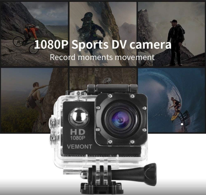 Aksiyon Kamerası X2 Full Hd (1080p) Su Geçirmez (sports Cam)