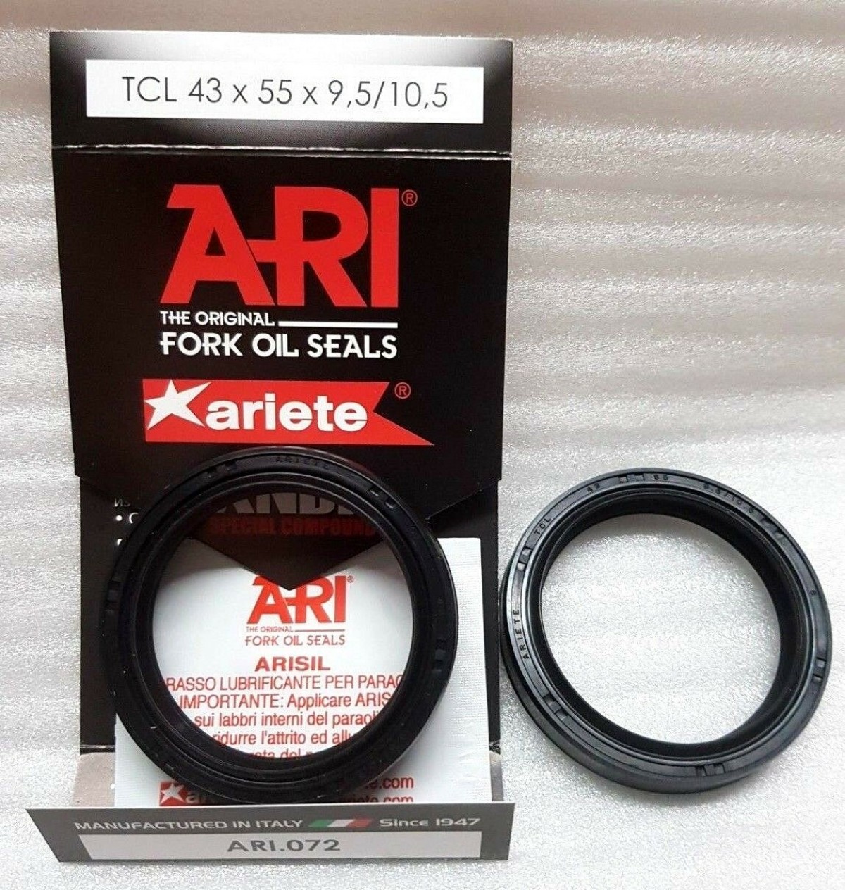 Ariete .072 Ön Amortisör Keçe Takımı (43x55x9.5/10,5) - Yamaha Tmax 530 [2012-2013], Mt03, Xt 660 R, Xtz 660 Tenere
