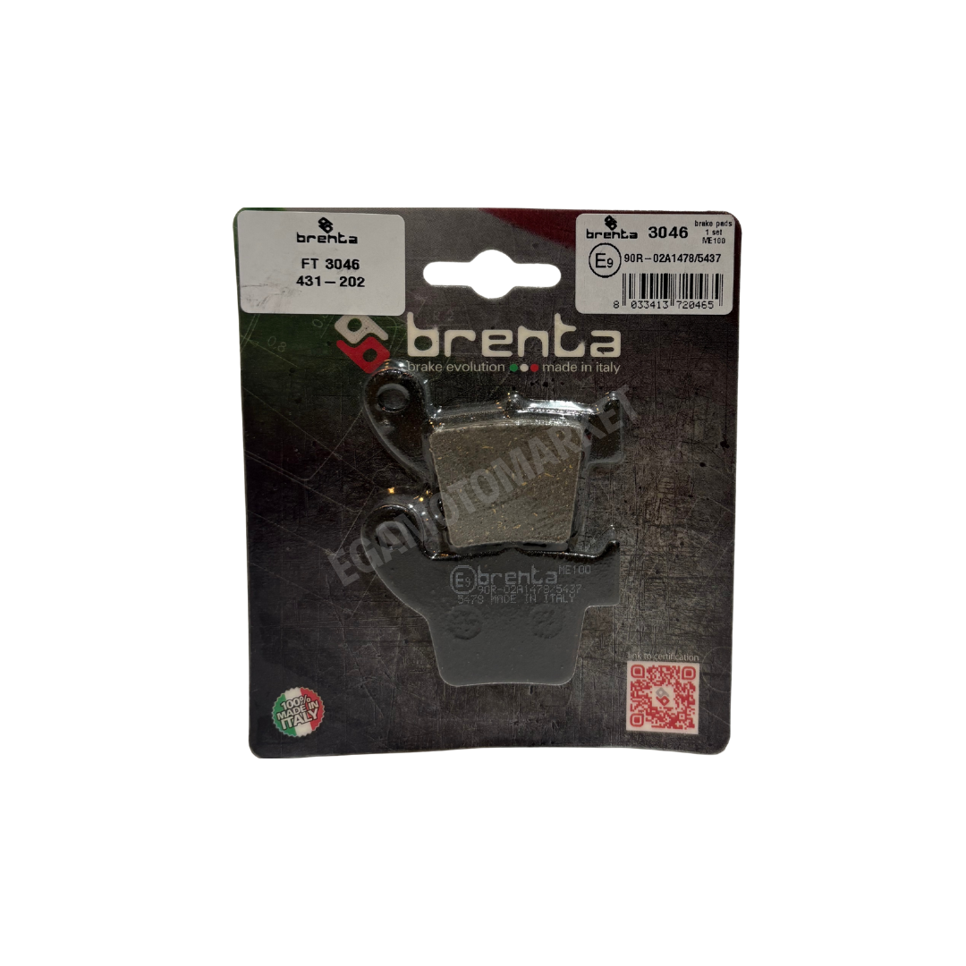 Arka Fren Balatası Brenta Honda Crf 450r 150r Cr 125 250 Crf 250x