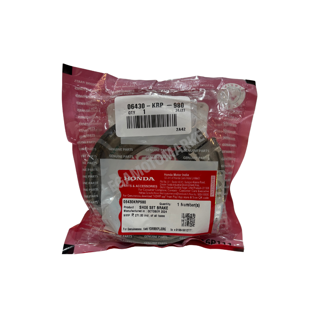 Arka Fren Balatası Orjinal | Honda Spacy 110, Alpha 110, Activa 125, Activa S 125, Fizy 125, Cbf 150, Rks Spontini 110, Dio 110 Pcx 125