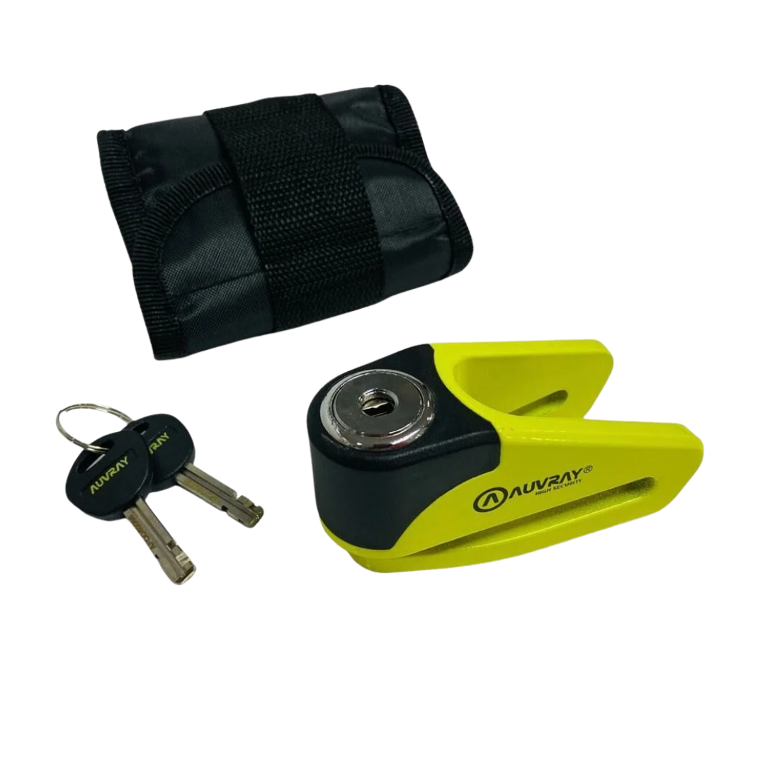 Auvray Bd-210 Motosiklet Disk Kilidi Sarı 10 Mm