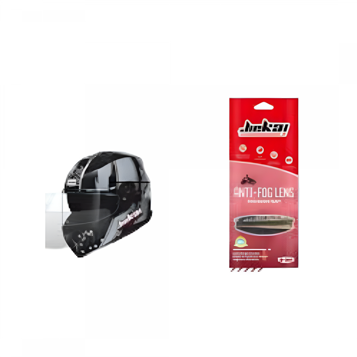 B-001 Kask Buğu Buhar Önleyici Pinlock [bugu] Üniversal – Tüm Kasklarla Uyumludur, Net Görüş Sağlar