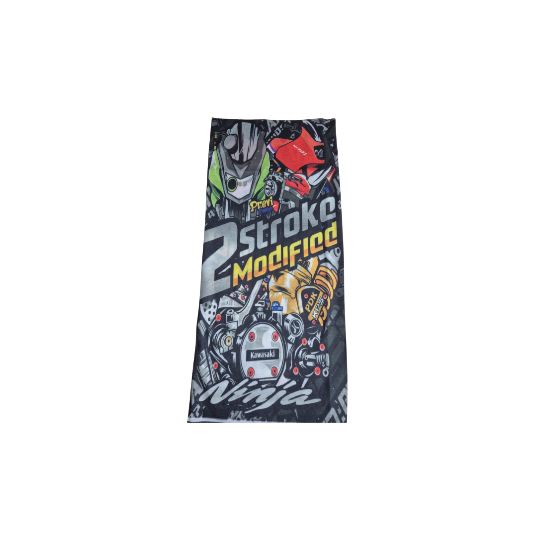 Baff Boyunluk Desen Ninja