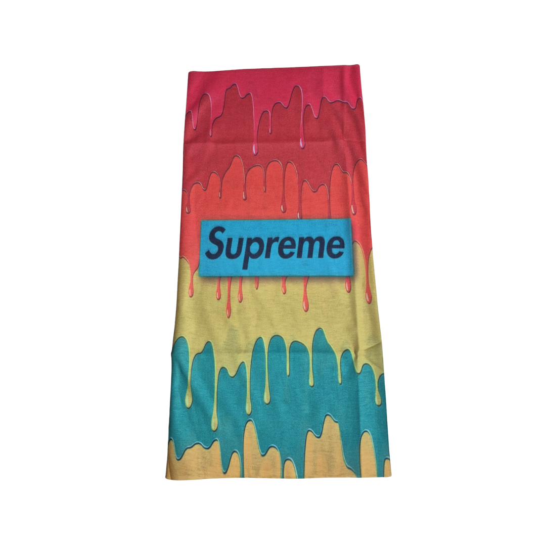Baff Boyunluk Desen Renkli Supreme