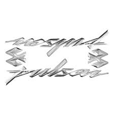 Bajaj Pulsar Yazı Sticker Seti Nikel