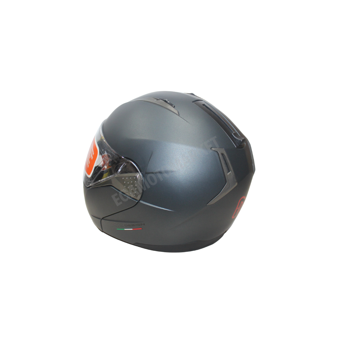 Beon Çene Açılır Füme Kask – Ece R22.05 Onaylı M Beden (57-58 Cm)