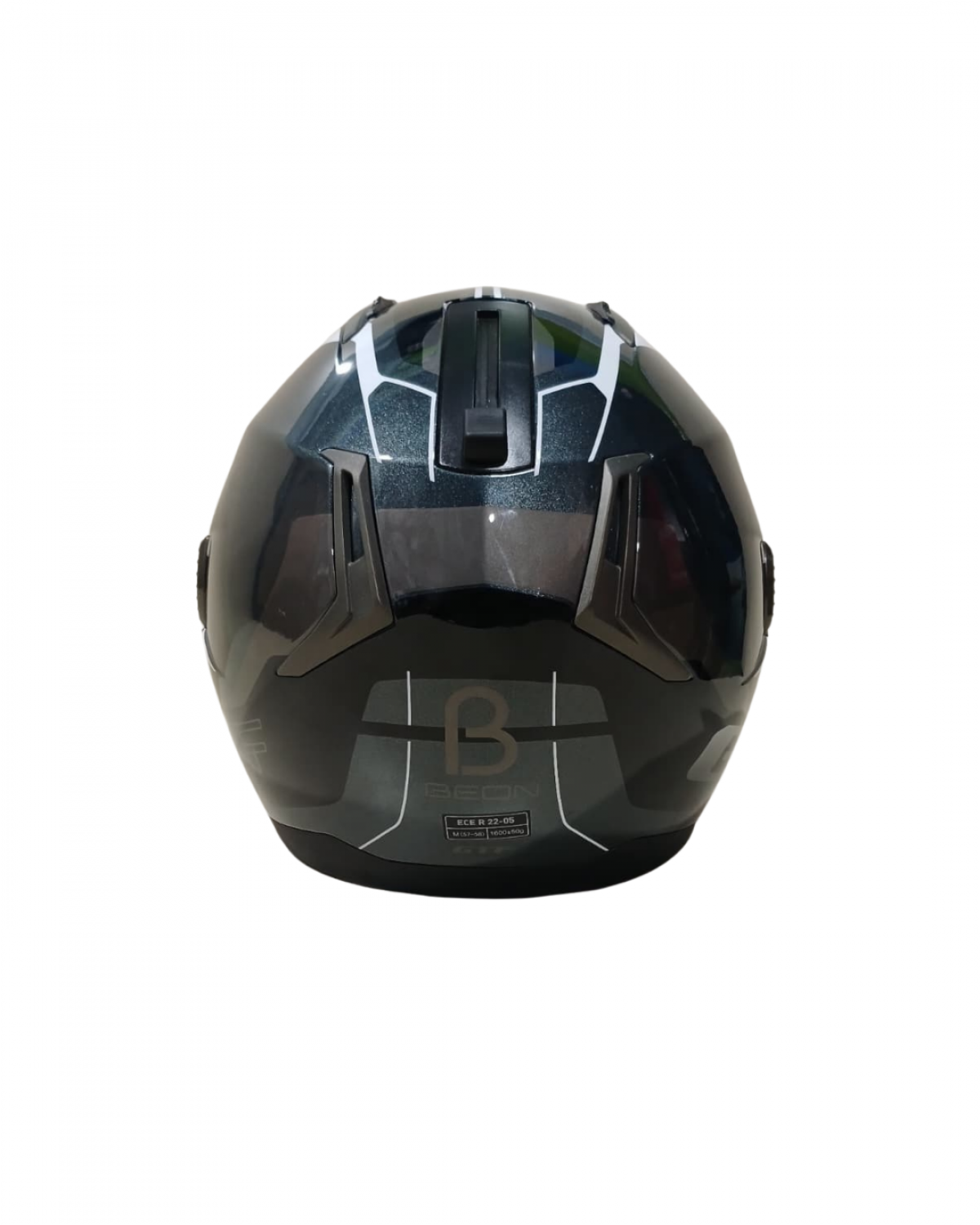 Beon Çene Açılır Vizörlü Kask B700 Gri , Siyah Gt