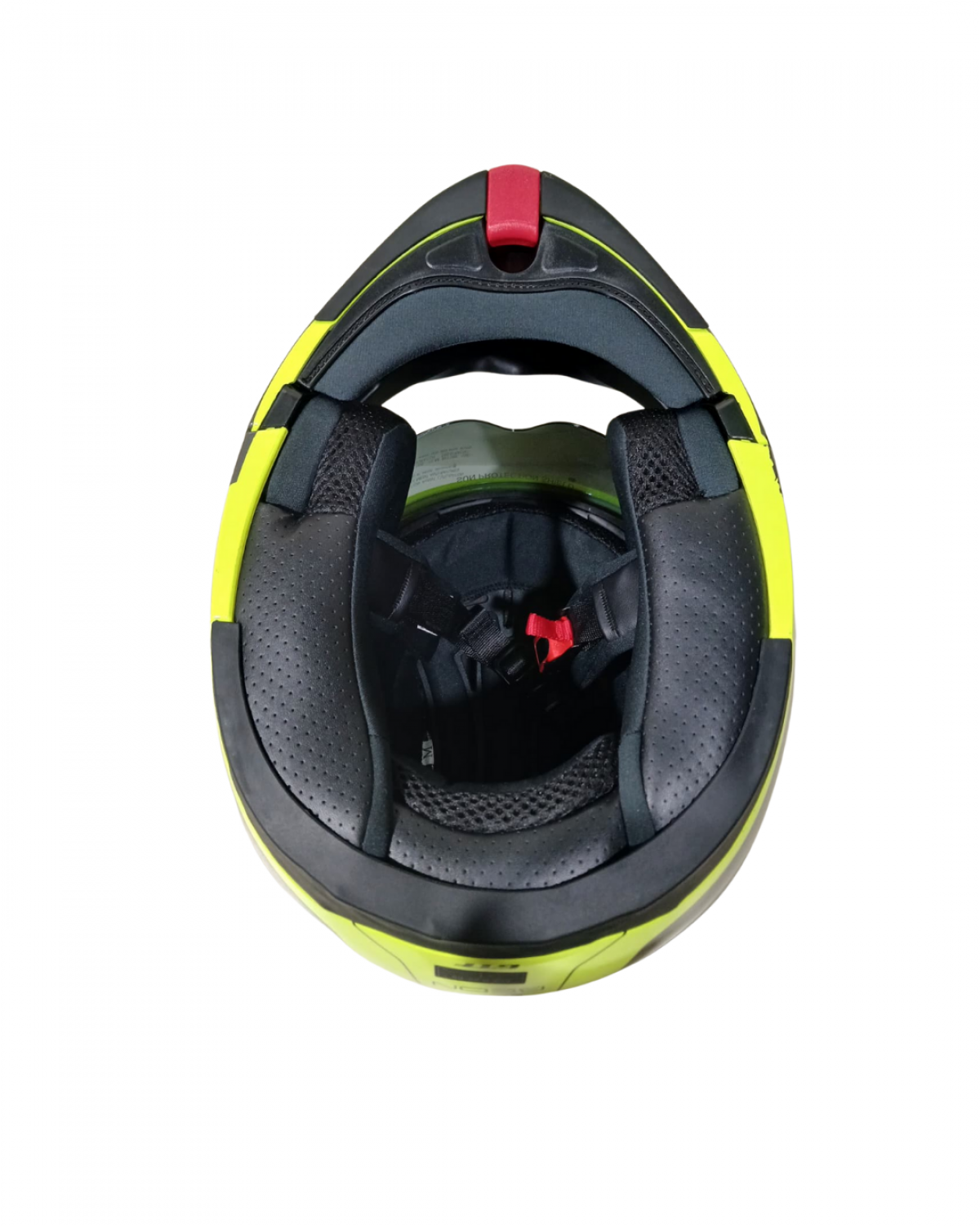 Beon Çene Açılır Vizörlü Kask Neon Sarı B-shock