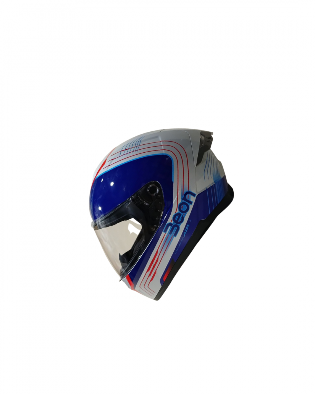 Beon Kapalı Kask (full Face) B507 Beyaz,mavi,kırmızı