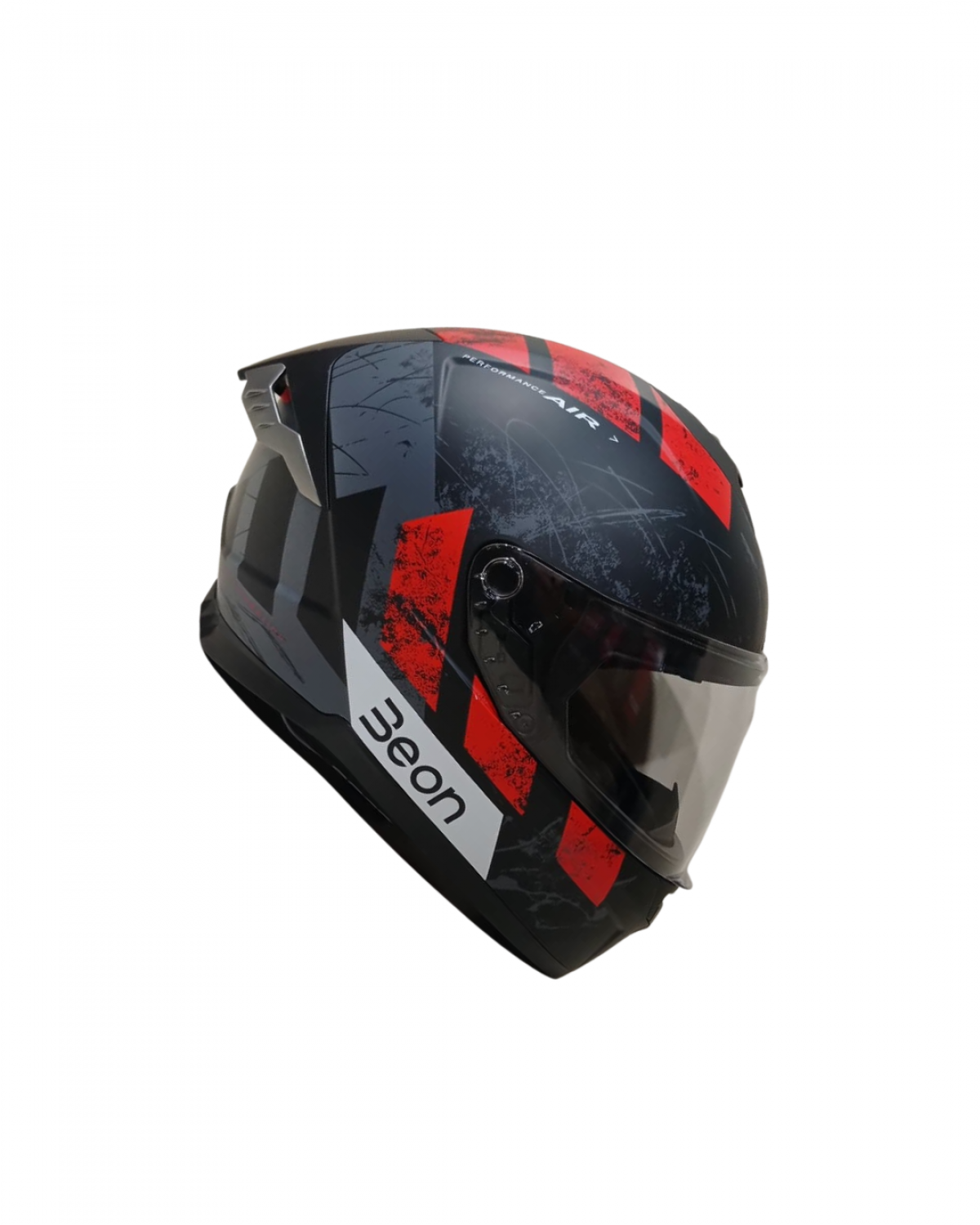 Beon Kapalı Kask (full Face) B507 Siyah,kırmızı,gri