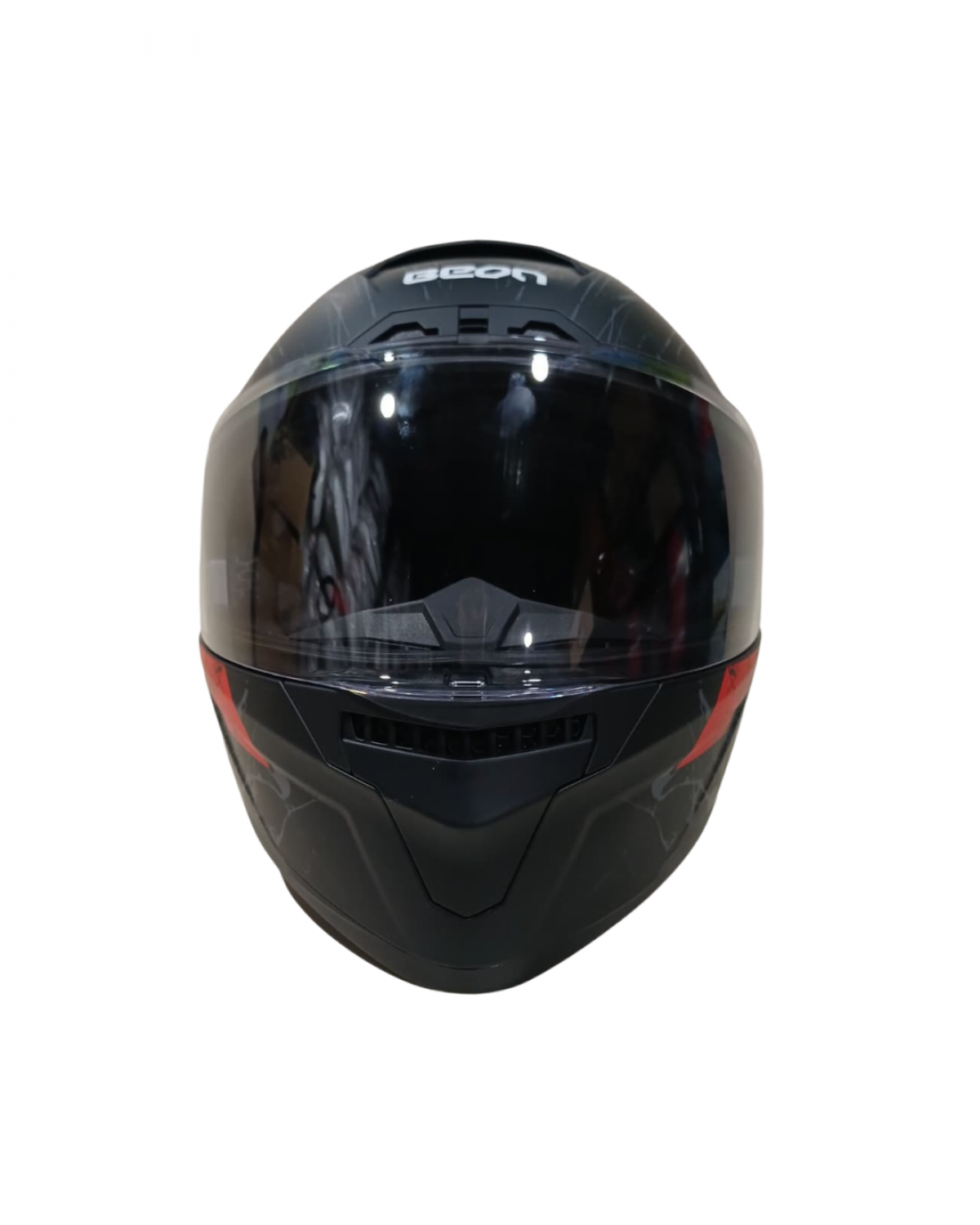 Beon Kapalı Kask (full Face) B507 Siyah,kırmızı,gri