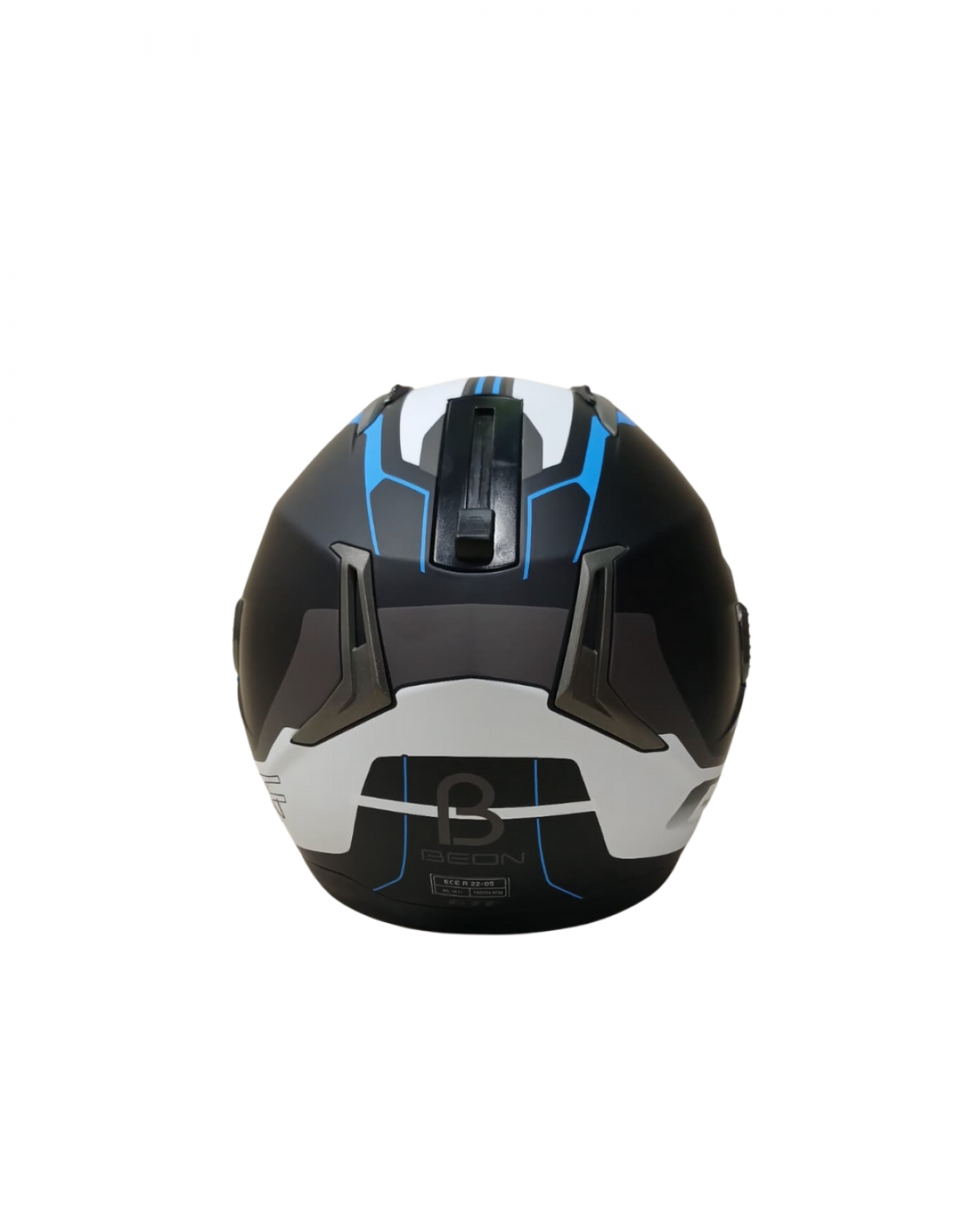 Beon Kask Çene Açılır Vizörlü B700 Siyah Mavi B-shock