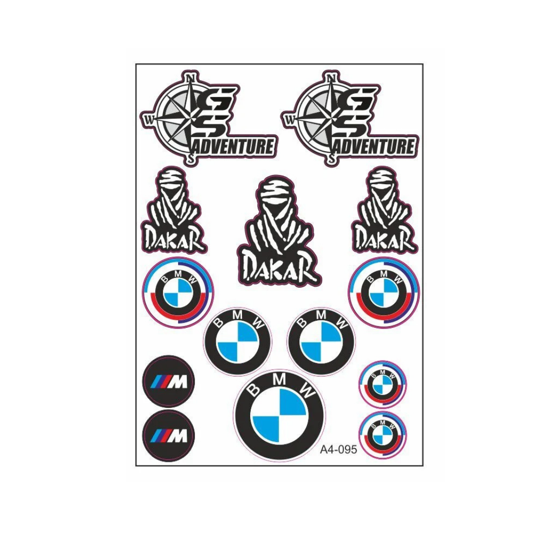 Bmw , Dakar , M Tek Paket Çoklu Sticker