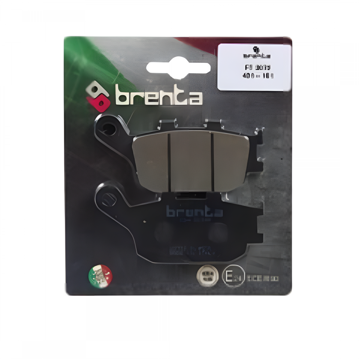 Brenta Arka Fren Balatası Organik - Honda Cbr 600rr Cbr 1000rr, Yamaha Mt07 Mt09 Ve Diğer Modeller İçin