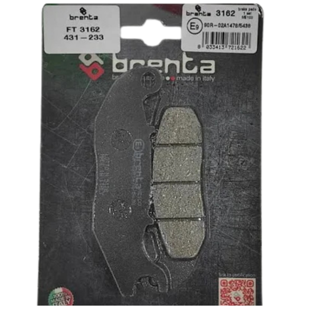 Brenta Ön Fren Balatası - Honda Crf 250l / 250 Rally, Piaggio Liberty 125 150, Medley 125 150