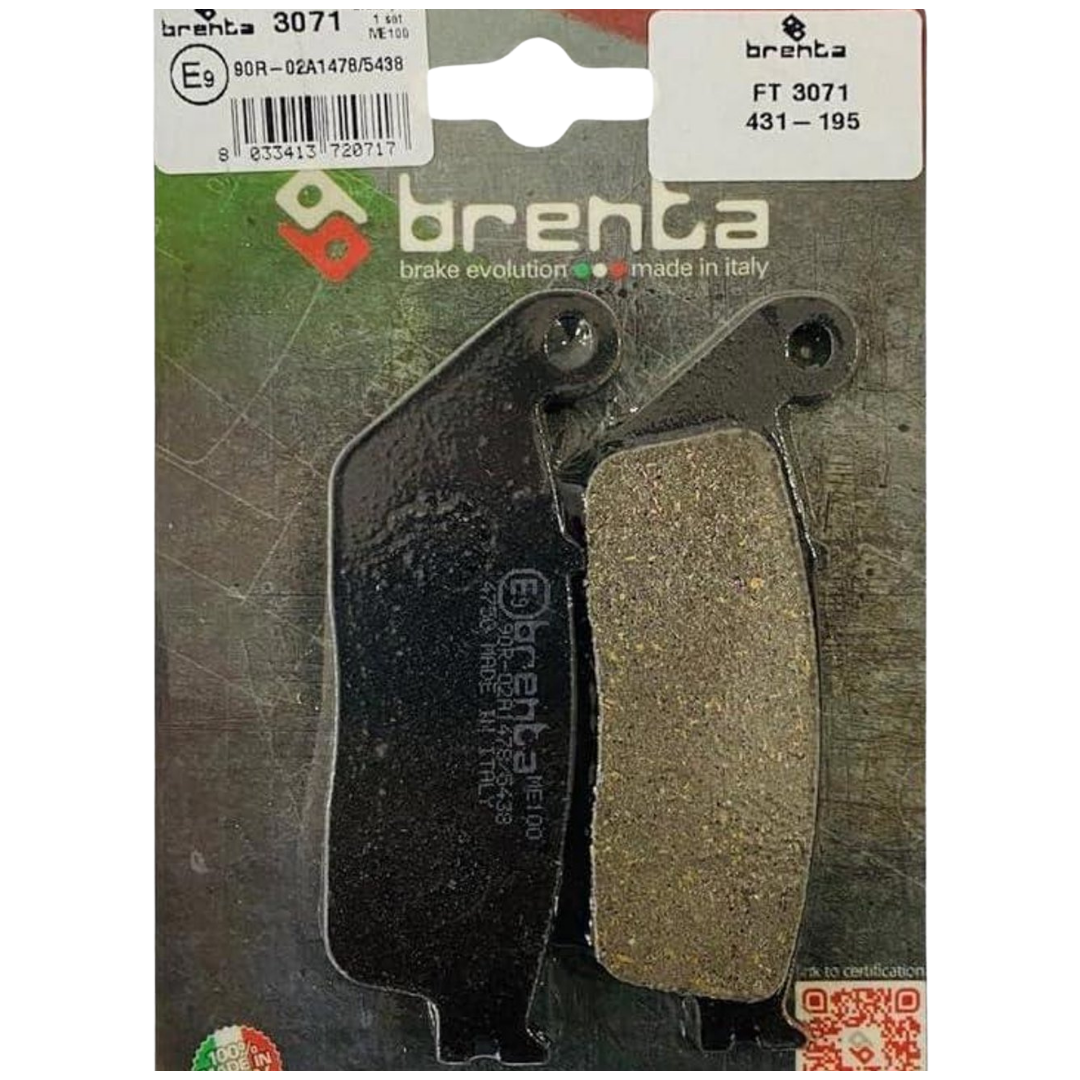 Brenta Ön Fren Balatası - Honda Forza 250 Adv 350, Cb 500, Cbr 250r, Nc 700 750 X, Yamaha Xmax 250 400, Xcity 250 (2010-2017)