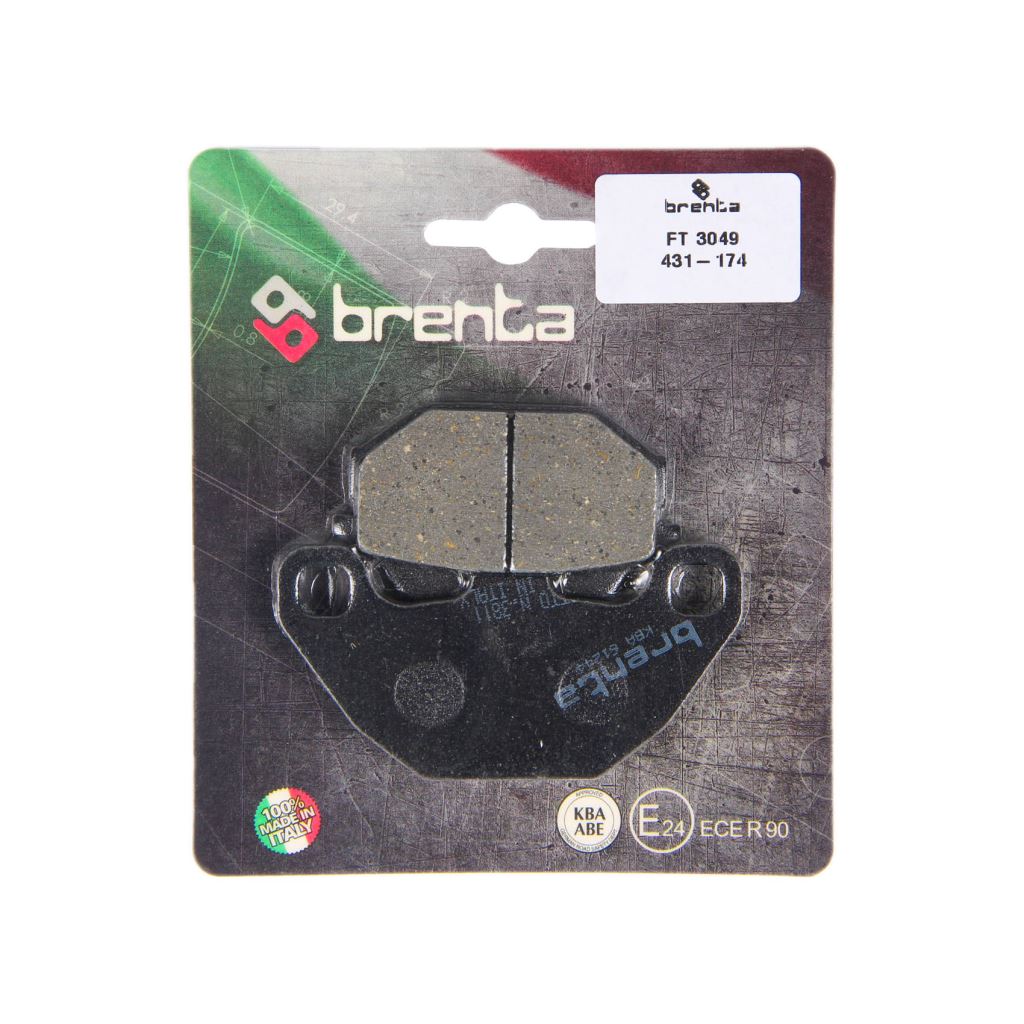 Brenta Organik Ön Fren Balatası - Kymco Agility City 125, People 125, Sym Joyride 200 Arka Fren Balatası