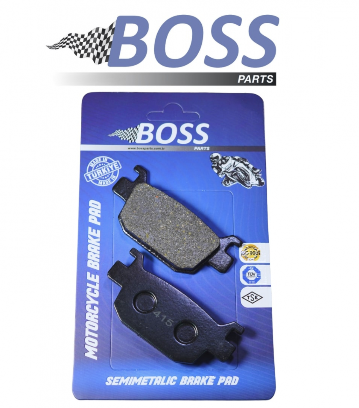 Bsp-415 Arka Fren Balatası Boss Bsp-415 Arka Fren Balatası Boss