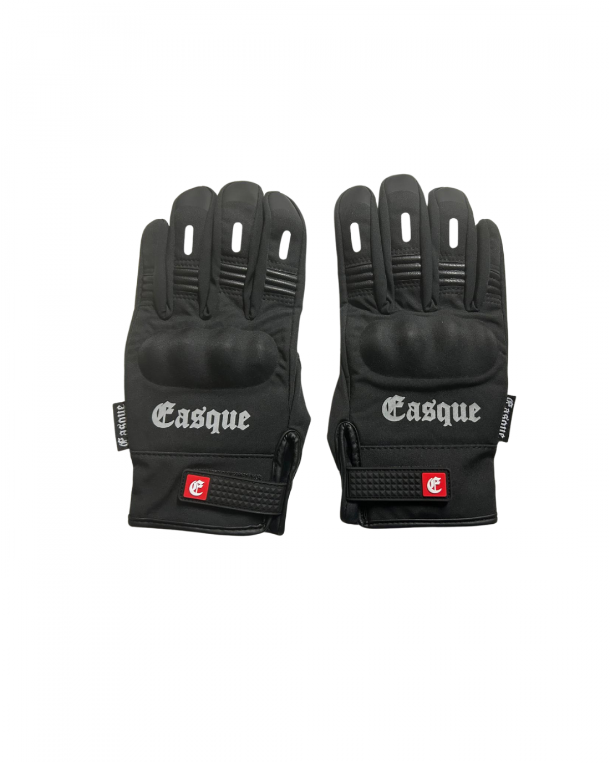 Casque Motosiklet Eldiveni Siyah (black) Reflektörlü Sertifikalı Full Koruma