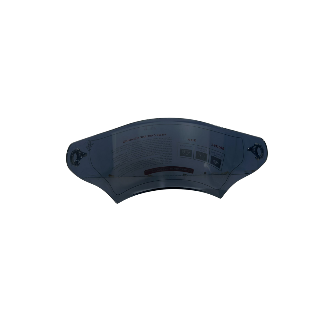 Çenesiz Yarım Kask Model İçin Kask Siyah (vizör)