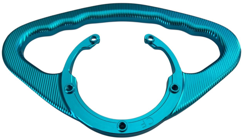 Cf Moto 250nk / 250sr Depo Üstü Tutamacı Mavi / Turkuaz (blue)