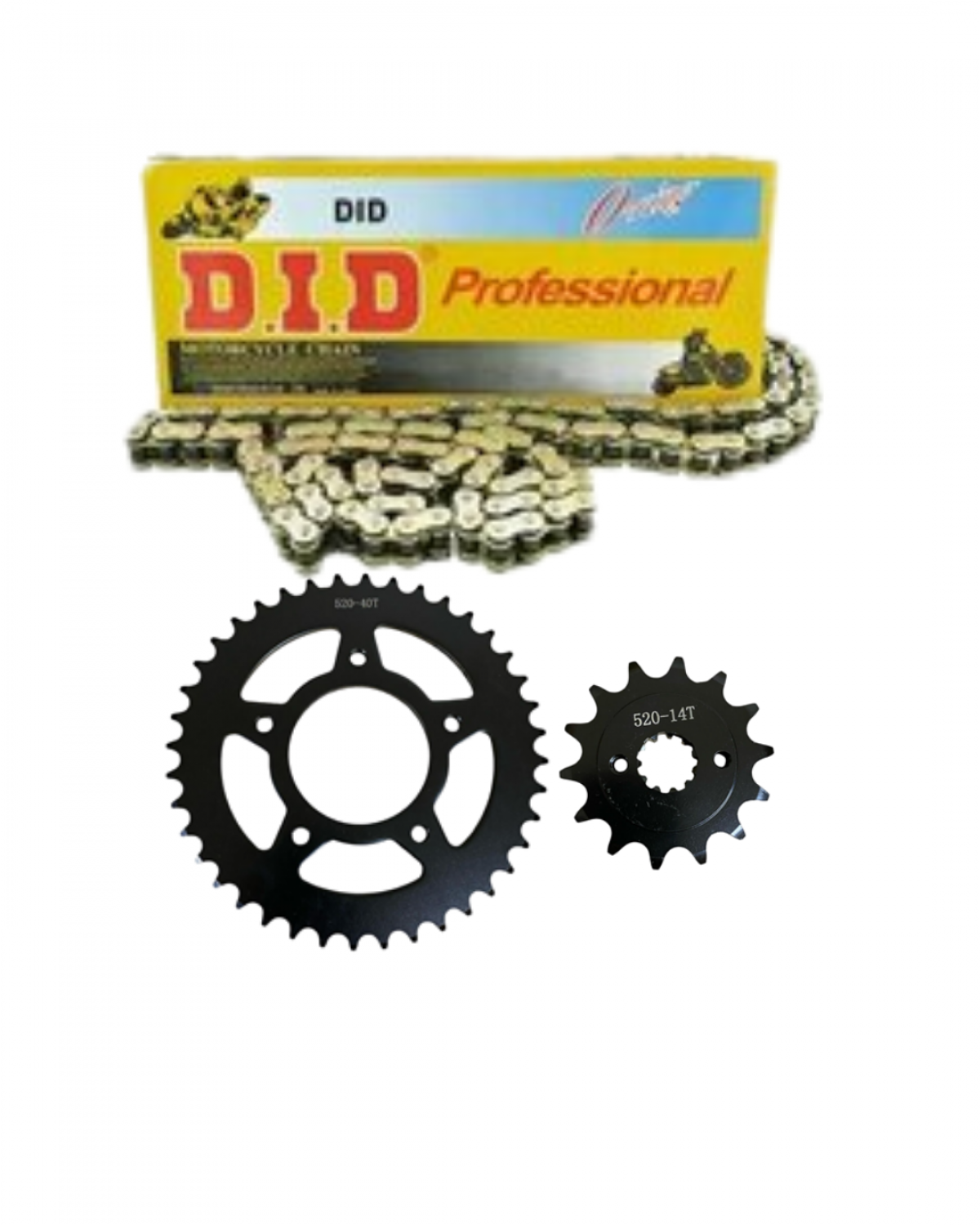 Cf Moto 250sr (2018-2025) Ön Ve Arka Dişli Zincir Seti Dıd (40t-14t-120l)