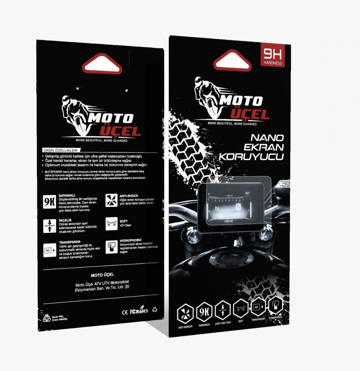 Cf Moto 450 Mt Ekran Koruyucu