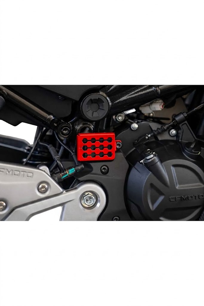 Cf Moto 450sr Arka Fren Hidrolik Koruma Kırmızı (2023-2025)