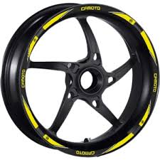 Cf Moto 800 Mt Jant Şeridi Sarı 2 Jant İçin