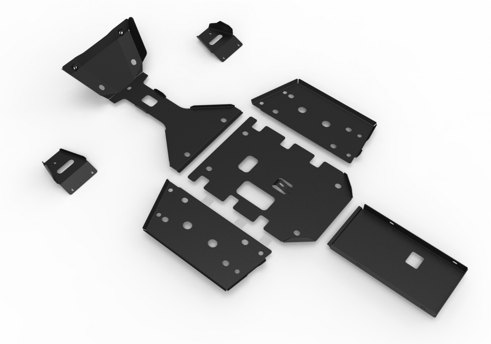 Cf Moto C Force 1000 Metal Karter Koruma Bar Seti (black) Siyah Cf Moto C Force 1000 Metal Karter Koruma Bar Seti (black) Siyah