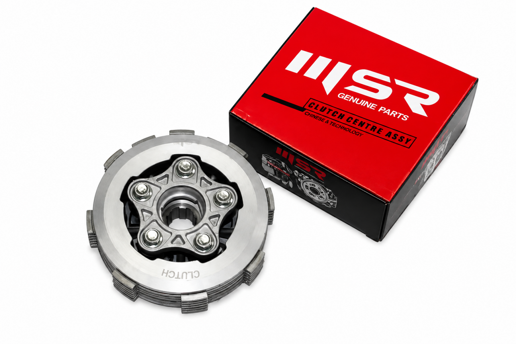 Cg 200-300 - Mondial Drift L 125 - Mct 250 5 Baskılı 6 Balatalı (kaydırmalı) İç Debriyaj Seti Komple (oem) 28mm