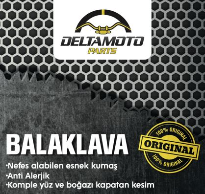 Delta Balaklava Nefes Alabilen Esnek Termal Kumaş Delta Balaklava Nefes Alabilen Esnek Termal Kumaş