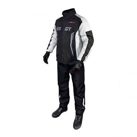 Forte Gt 2001140 Taş Siyah-beyaz Yağmurluk Takım