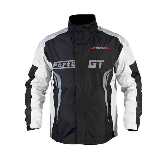 Forte Gt 2001140 Taş Siyah-beyaz Yağmurluk Takım