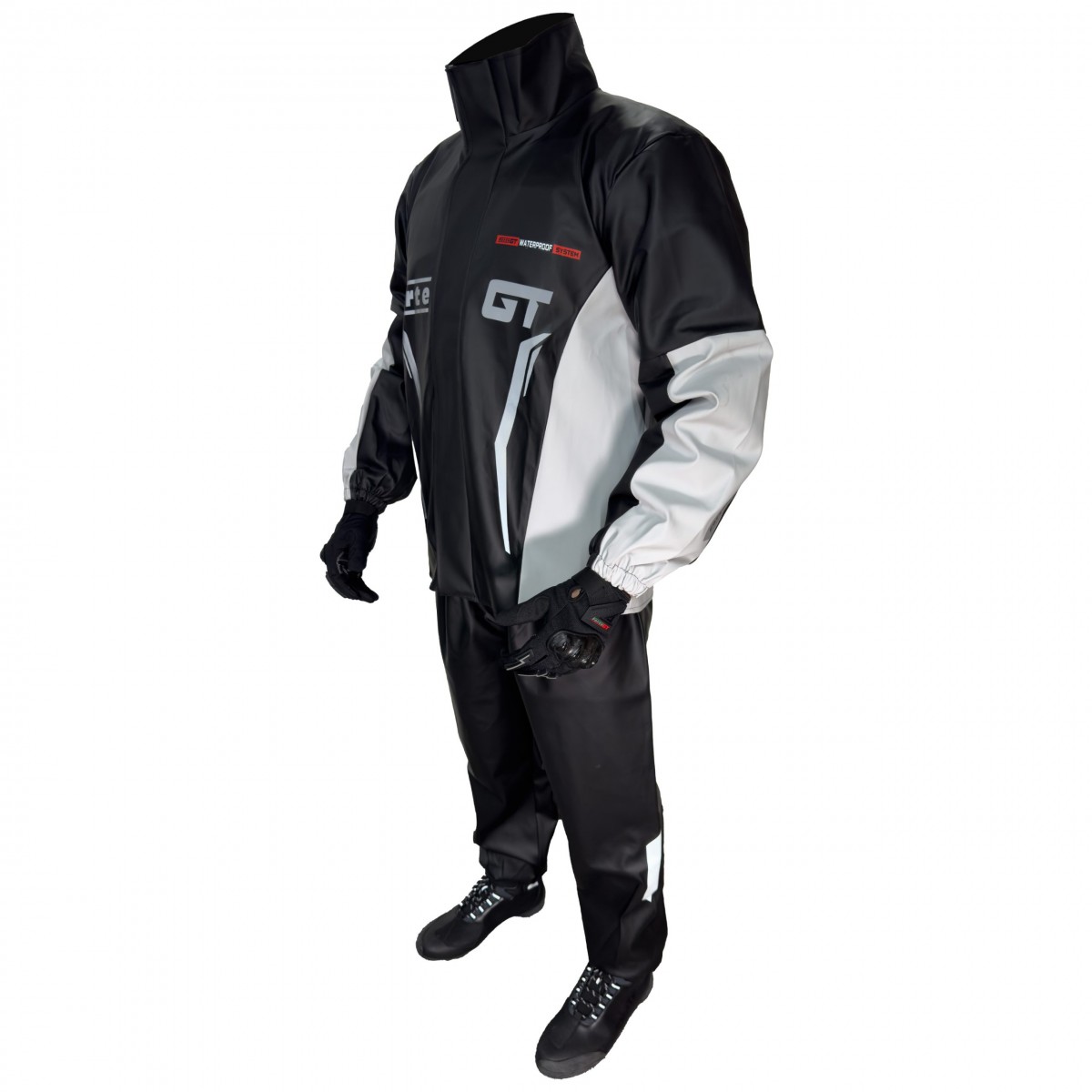 Forte Gt 2001160 Pvc Yağmurluk Takım Siyah Taş