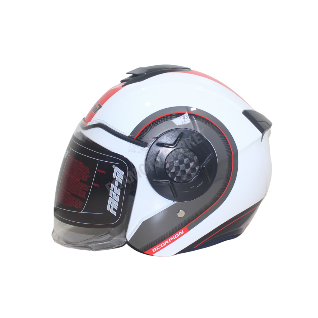 Freem Fr-665 Circle Çene Açılır Kask – Güneş Vizörlü, Ce