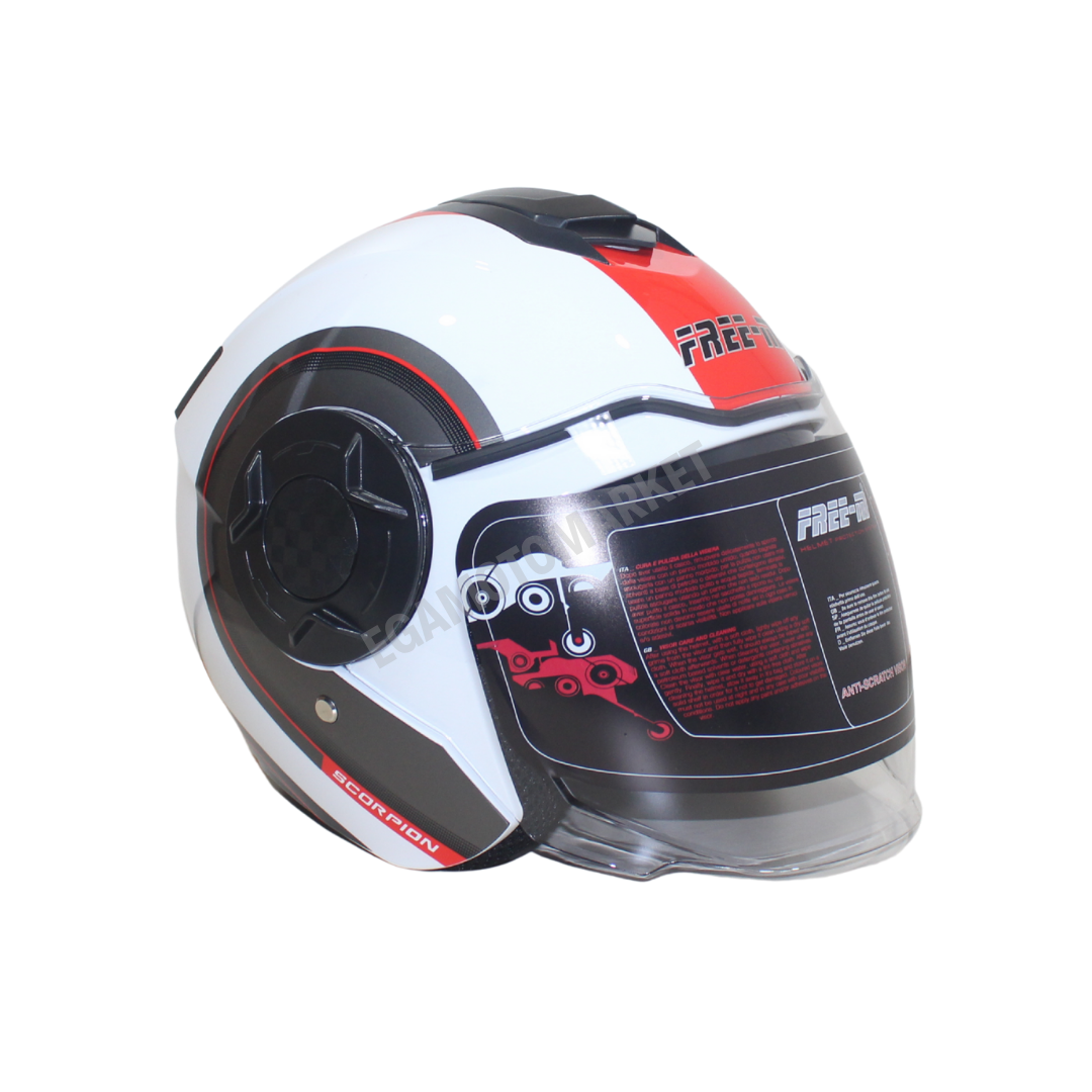 Freem Fr-665 Circle Çene Açılır Kask – Güneş Vizörlü, Ce