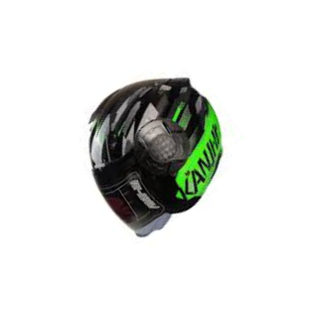 Freem Fr-665 Green Yarım Camlı Kask – Siyah,yeşil Güneş Vizörlü, Ce