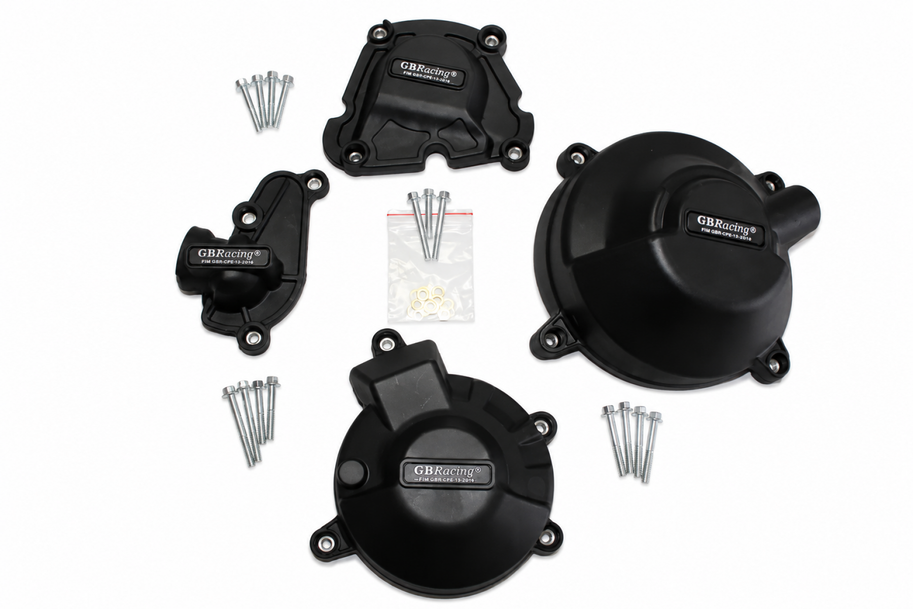 (gb Racing) Yamaha Mt 09 - Tracer 900 - Xsr 900 Motor Koruma Kapakları Seti (2021-2024)