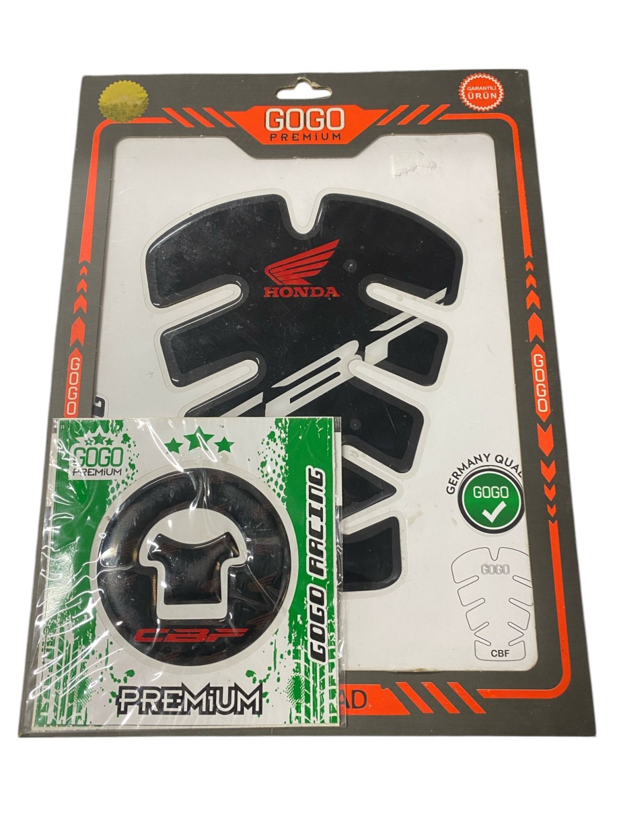 Gogo Honda Cbf 150 Siyah Beyaz Tank Pad